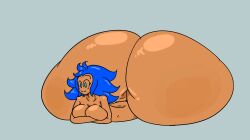 1girls ass_bigger_than_body ass_bigger_than_breasts ass_bigger_than_head ass_bigger_than_torso ass_built_separately big_breasts breasts_bigger_than_head cgthiccart colossal_ass dark-skinned_female dark_skin enormous_ass enormous_breasts fat_ass gigantic_ass huge_ass huge_breasts hyper_ass hyper_thighs massive_ass meat_wall_(body_type) nikki_(cgthiccart) short_hair tagme thick_thighs wide_hips