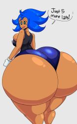 1girls ass_bigger_than_body ass_bigger_than_breasts ass_bigger_than_head ass_bigger_than_torso big_breasts breasts_bigger_than_head cgthiccart dark-skinned_female dark_skin enormous_ass enormous_breasts fat_ass gigantic_ass huge_ass huge_breasts hyper_ass hyper_thighs looking_at_viewer looking_back massive_ass nikki_(cgthiccart) short_hair tagme talking talking_to_viewer text thick_thighs wide_hips