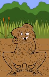 breasts completely_naked completely_nude covered_in_mud edit eris_(billy_and_mandy) female female_only mud muddy naked nipples nude redguy7 solo tagme the_grim_adventures_of_billy_and_mandy