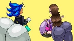 2girls ass_bigger_than_breasts ass_bigger_than_head ass_bigger_than_torso ass_size_difference ass_vs_breasts bottom_heavy breast_size_difference breasts_bigger_than_ass breasts_bigger_than_head breasts_bigger_than_torso candy_(cgthiccart) cgthiccart enormous_ass enormous_breasts fat_ass gigantic_ass gigantic_breasts huge_ass huge_breasts hyper hyper_ass hyper_breasts long_hair massive_ass massive_breasts nikki_(cgthiccart) short_hair tagme thick_thighs top_heavy underboob