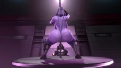 1boy 1girls 3d alien alien_girl animated armor ass ass_shake big_ass big_breasts bikini bouncing_ass breasts bubble_butt commander_shepard dancing dat_ass female huge_ass human jiggle jiggling_ass jiggling_breasts large_ass male mass_effect music pole pole_dancing purple_skin quarian rodler-h8 shaking_ass shaking_butt sling_bikini sound stripper_pole tali'zorah_nar_rayya thick_thighs twerking video watching wide_hips