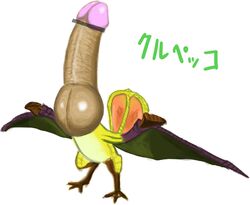 bar_censor censored monster_hunter penis pointless_censoring qurupeco testicles what wings