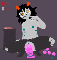 anal_beads dildo hiveswap homestuck livestream pineapalooza recording sex_toy tyzias_entykk