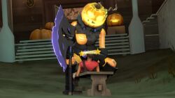 3d animated axe bench bouncing_breasts confused cowgirl_position dei-c_(artist) female giantess horseless_headless_horsemann jack-o'-lantern mp4 no_sound pumpkin pumpkin_head ripped_clothing scout_(team_fortress_2) see-through_skin sfm smaller_male source_filmmaker tagme team_fortress_2 vaginal_penetration video