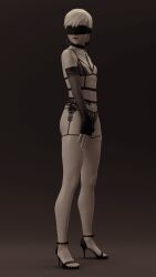 yorha 9s from nier: automata by emberstock