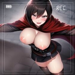 1girls ai_generated breasts female female_only nai_diffusion ruby_rose rwby segal03 solo stable_diffusion vampire