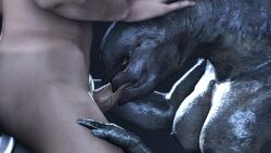 female sangheili from halo (series) by soulsfm