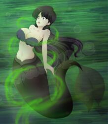 female fish_girl fish_tail komi-san_wa_komyushou_desu komi_shouko mermaid mermaid_girl mermaid_tail mermaid_transformation underwater wha-ntg