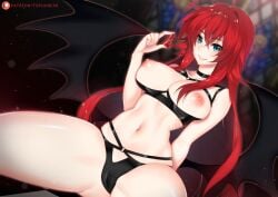 1girls big_breasts breasts high_school_dxd rias_gremory solo tofuubear