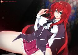 rias gremory from high school dxd by tofuubear