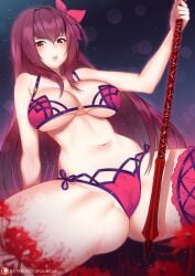 scathach (fate) from fate (series) by tofuubear