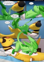 ampharos animal_genitalia animal_penis bodily_fluids comic cum cunnilingus daughter eeveelution fan_character father father_and_child father_and_daughter female feral generation_2_pokemon generation_4_pokemon genital_fluids genitals glaceon green_body hi_res incest licking male male/female nintendo oral page_14 parent parent_and_child penile penis penis_lick pokemon pokemon_(species) sex steel_cat tongue tongue_out vaginal_penetration video_games yellow_body