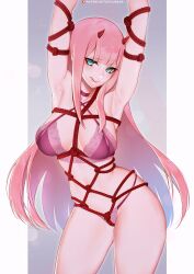 zero two (darling in the franxx) from darling in the franxx by tofuubear
