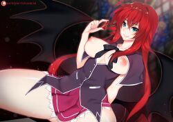 rias gremory from high school dxd by tofuubear