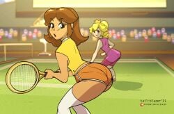 2022 2girls animated ass ass_expansion ass_focus big_ass big_butt big_thighs blonde_hair blue_eyes bouncing_ass brown_hair bubble_ass bubble_butt butt butt_expansion crown dat_ass dolphin_shorts earrings female female_focus grass huge_ass huge_butt huge_thighs large_ass leaning_forward long_hair looking_back mario_(series) mario_tennis nintendo orange_panties orange_shorts outdoors panties panties_visible_through_clothing pantylines partially_clothed pony_tail ponytail presenting_hindquarters princess princess_daisy princess_peach public pussy_visible_through_panties rear_view ripped_clothes ripped_clothing ripped_shorts shaking shaking_ass shaking_butt shimapan shiny_ass shiny_butt shiny_hair shiny_skin shocked shocked_expression shoes shorter_than_10_seconds shorter_than_30_seconds shy_guy skirt skirt_lift skirt_up small_breasts smelly_ass smelly_pussy socks solo_focus sound standing sunset surprised_expression surprised_face tail-blazer tennis tennis_ball tennis_court tennis_net tennis_racket tennis_shoes tennis_uniform text text_bubble thick_ass thick_thighs thighs tight_clothing underwear video white_skin white_socks yellow_hair