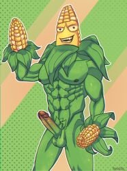 1boy 1male abs balls bara big_penis corn erection gay heniio kernel_corn_(pvz) leaves looking_at_viewer male male_only muscles muscular muscular_male nipples non-human pecs plant plantie plants_vs._zombies plants_vs_zombies plants_vs_zombies:_battle_for_neighborville plants_vs_zombies:_garden_warfare plants_vs_zombies:_heroes pov_eye_contact smile smiling smiling_at_viewer solo_male standing