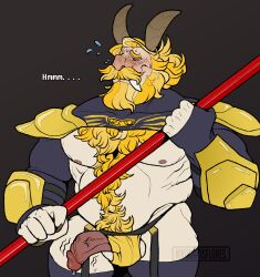 asgore dreemurr from deltarune by nikodavis
