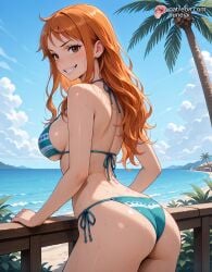 nami (one piece) from one piece by luneiai