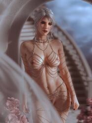 ciri from cd projekt red by lushe3d