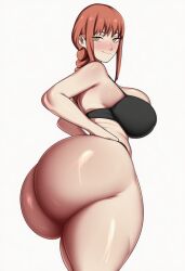 1girls ai_generated ass ass_focus big_ass big_breasts blush bra chainsaw_man dat_ass huge_ass huge_breasts makima_(chainsaw_man) massive_ass poorly_tagged sexy solo source_request thick_thighs thong underwear wide_hips