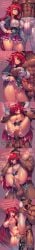 1boy 1girls abs ai_generated asking ass bare_arms bare_breasts bare_shoulders bare_thighs big_ass big_breasts big_penis blue_eyes blush bulge clothed clothed_sex clothing color comic comic_strip cum cum_in_pussy cum_inside cumming cumming_while_penetrating dark-skinned_male dark_skin english_text female flexible gigiti hand_on_penis hi_res high_school_dxd huge_cock imminent_sex interracial large_breasts leg_up legs_up legs_up_sex light-skinned_female light_skin long_hair looking_pleasured male male/female male_penetrating massive_penis moaning muscles muscular muscular_male netorare nipples ntr orgasm orgasm_face penetration penile_penetration penis_in_pussy picking_up pleasure_face pussy pussy_juice red_hair reverse_suspended_congress rias_gremory sex splits standing standing_on_one_leg standing_sex straight text thick_thighs vaginal_penetration