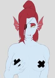 undyne from deltarune by meruzis