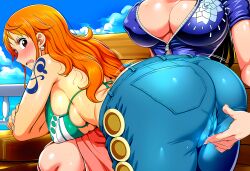 nami (one piece) from one piece by yeetyboi5000