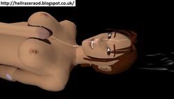 3d female hellrazer human lara_croft lara_croft_(classic) male paizuri straight tagme tomb_raider