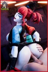 harley quinn from batman (series) by slymyguy