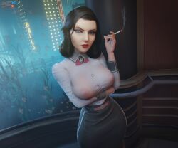 elizabeth comstock from 2k games by hasfeldt