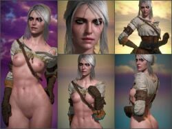ciri from the witcher (series) by vam