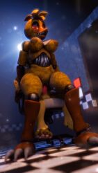 chica (fnaf) from five nights at freddy's by mrs dexie