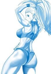 captain mizuki from one-punch man by saizuart
