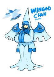 1girls blue_eyelids blue_eyeliner blue_hair character_name closed_eyes female female_only gameboyred gijinka kirby_(series) kirby_air_ride kirby_air_riders reference_image robot_girl robot_humanoid robot_wings thick_thighs winged_star wings
