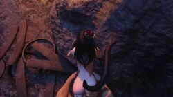 1boy 3d animated black_hair breasts captured cat_ears cat_tail catgirl defeated doggy_style female final_fantasy_xiv gpose_(ffxiv) male miqo'te multiple_angles multiple_views pirate pov pussy rape rapist_pov rough_sex sex small_breasts sound tagme vaginal_penetration vaginal_sex video
