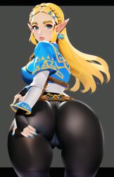 1girls 2022 ai_generated alterism ass big_ass big_breasts big_butt big_thighs blonde_hair breasts breath_of_the_wild bubble_ass butt dat_ass dumptruck_ass earrings erect_nipples erect_nipples_under_clothes female_only huge_ass huge_butt huge_thighs leggings legwear light-skinned_female light_skin long_hair nai_diffusion nintendo princess_zelda pussy pussy_peek pussy_visible_through_panties shiny_ass shiny_breasts shiny_butt shiny_skin solo_female stable_diffusion the_legend_of_zelda thick_ass thick_thighs thighs thunder_thighs yellow_hair zelda_(breath_of_the_wild)