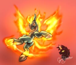 2018 action_pose anus artist_logo asian_mythology ass chinese_mythology cloven_hooves cyrilunicorn digital_drawing_(artwork) digital_media_(artwork) dragon east_asian_mythology equid equine female feral fire flaming_hair flaming_mane flaming_tail flaming_wings genitals glowing glowing_eyes green_body green_scales hi_res hooves logo longma mammal mythology orange_eyes pose pseudo_hair pseudo_mane pussy quadruped red_background scales scalie signature simple_background solo them's_fightin'_herds tianhuo_(tfh) underhoof wings