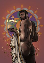 ass axeishguy back_muscles charan_bangaram dark-skinned_male dark_skin deepavali diwali gay_pornstar holidays looking_back male male_only melanin muscles muscular muscular_male onlyfans_model porn_star real_person solo