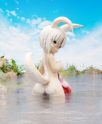 3d 3d_(artwork) absurd_res anthro ass blush digital_media_(artwork) female fur genitals hair hi_res hidden-cat lagomorph leporid looking_at_viewer made_in_abyss mammal nanachi narehate nude pussy rabbit raised_tail solo young zy0n7