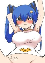 bedwars_(easy.gg) blue_hair breasts easy.gg falling_(artist) female horny roblox roblox_game robloxian source_request star_collector_stella tagme