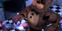 3d animatronic bear face_fucking female five_nights_at_freddy's five_nights_at_freddy's_2 fnaf gay hand_on_head male mangle_(fnaf) nsfwfrasty21 oral oral_penetration oral_sex penis penis_in_mouth robot sex tagme withered_freddy