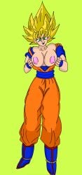 dragon_ball dragon_ball_z female female_goku female_saiyan genderswap_(mtf) iceboy128 rule_63 saiyan son_goku super_saiyan