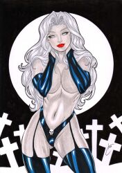 1girls 2022 big_breasts breasts carla_torres chaos_comics coffin_comics curvaceous curvy_body curvy_figure ed_benes_studio high_resolution lady_death long_hair looking_at_viewer no_bra queen_of_the_dead red_lipstick tagme topless topless_female white_eyebrows white_hair white_sclera white_skin