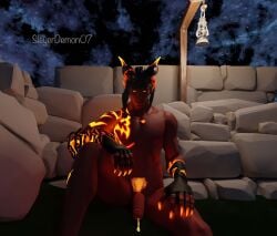 demon dick dominion_(fortnite) fortnite gay male_only muscles sleyerdemon07