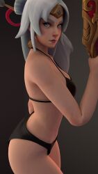 3d female_only geckoscave lian_(paladins) paladins paladins_champions_of_the_realm solo solo_female