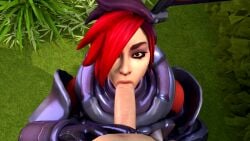 1girls 3d animated ash_(paladins) blowjob eye_contact fellatio female geckoscave mp4 no_sound oral paladins paladins_champions_of_the_realm pov red_hair sex tagme video