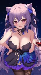 keqing (genshin impact) from genshin impact by icwine