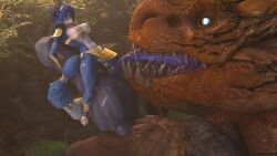 1boy 1boy1girl 1girls big_penis dinosaur furry krystal lahtinen_(artist) star_fox tagme