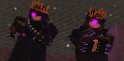 3d armor blood_on_hands clothed decaying_winter frowning moosty roblox roblox_game robloxian sitting sledge_king sledge_queen source_request stressed tagme