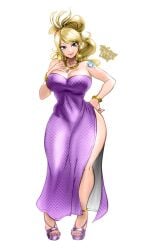 1girls big_ass big_breasts big_butt blonde_hair blue_eyes curvy curvy_body curvy_female curvy_figure curvy_hips dress earrings fairy_tail female female_focus female_only hand_on_breast hand_on_hip heels hi_res highres hips jenny_realight jewelry large_ass large_breasts large_butt light-skinned_female long_hair nail_polish redraw small_waist solo solo_female solo_focus tattoo thegoldensmurf thick_thighs white_background wide_hips